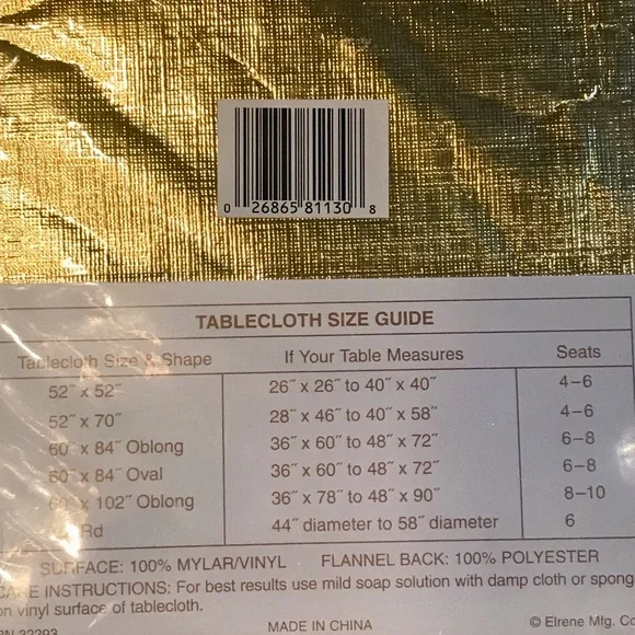 70” ROUND Table Linens Bundle - Picture 9 of 13